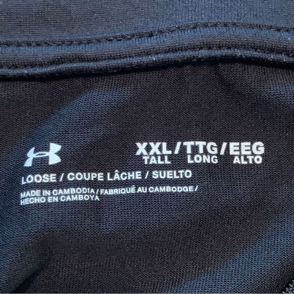 HURLEY Qarter Zip Men’s XXL Tall Black Light Weight Pull Over Jacket. - Picture 7 of 10